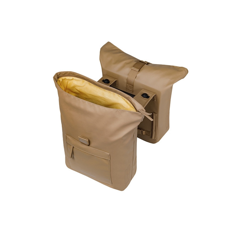 BASIL BROOKLYN TORBA DOUBLE PANNIER BAG MIK, 41L, sand new 2026