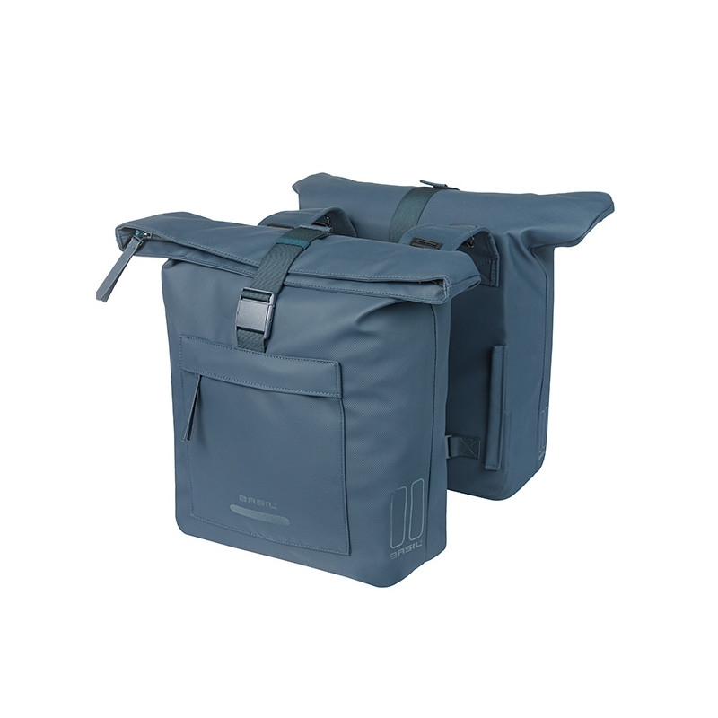BASIL BROOKLYN TORBA DOUBLE PANNIER BAG, 41L, navy new 2026