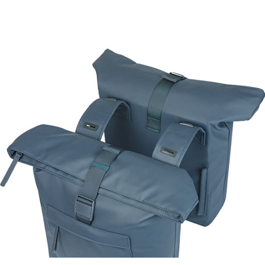 BASIL BROOKLYN TORBA DOUBLE PANNIER BAG, 41L, navy new 2026