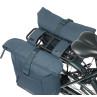 BASIL BROOKLYN TORBA DOUBLE PANNIER BAG, 41L, navy new 2026