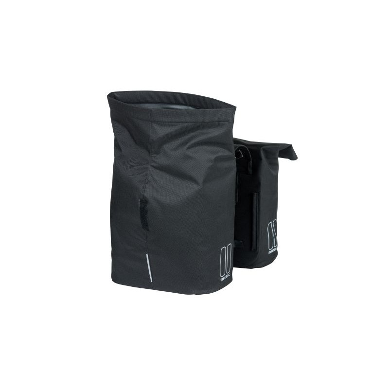 BASIL CITY TORBA DOUBLE BAG, 32L, black MIK.com