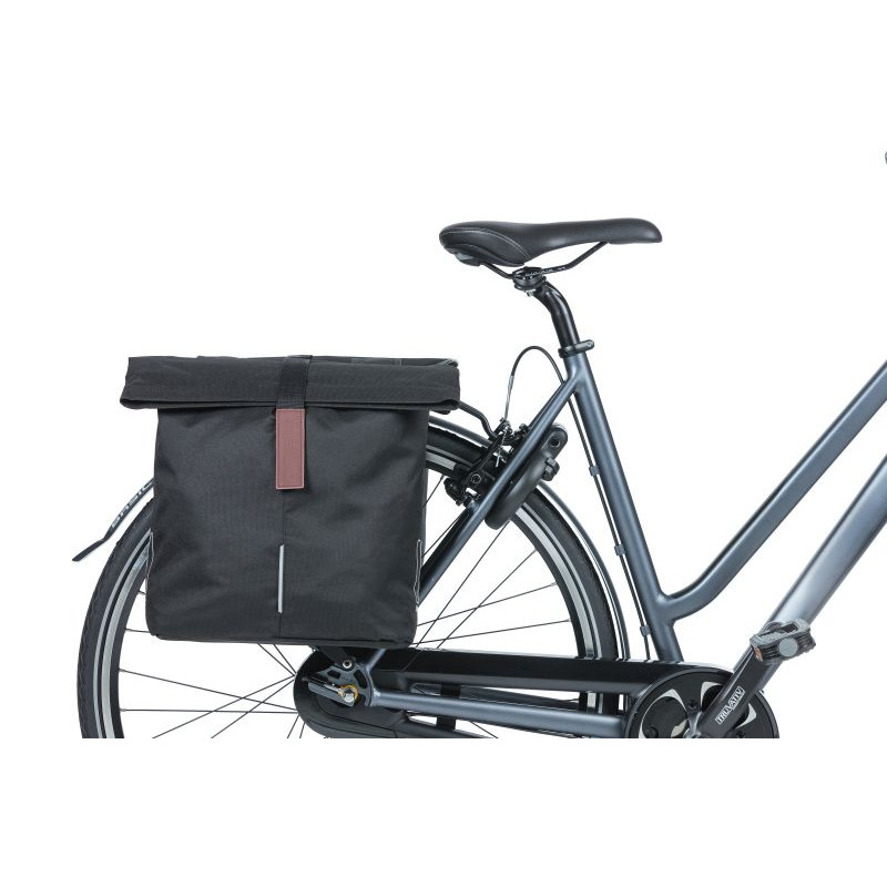 BASIL CITY TORBA DOUBLE BAG, 32L, black MIK.com