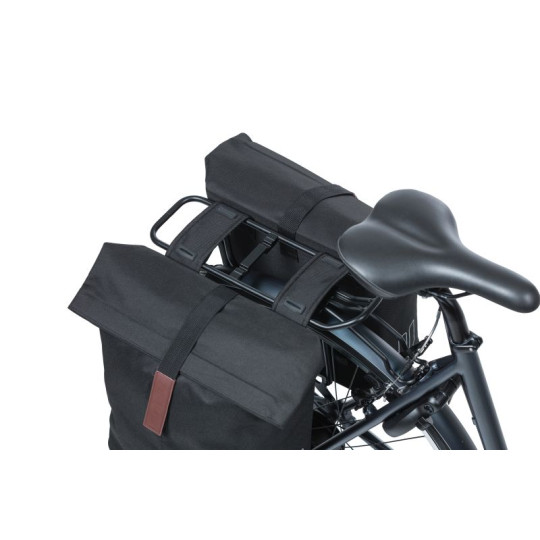 BASIL CITY TORBA DOUBLE BAG, 32L, black MIK.com