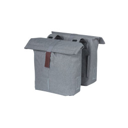 BASIL CITY TORBA DOUBLE BAG, 32L, grey melle MIK.com