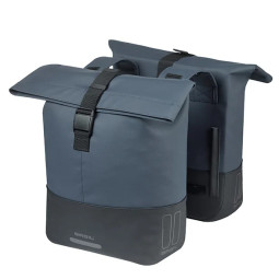 BASIL COVE TORBA DOUBLE PANNIER BAG, 28-32L, navy/black new 2026