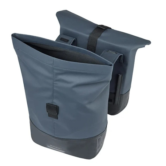 BASIL COVE TORBA DOUBLE PANNIER BAG, 28-32L, navy/black new 2026