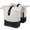 BASIL COVE TORBA DOUBLE PANNIER BAG, 28-32L, off-white/black new 2026