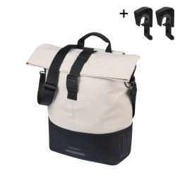 BASIL COVE TORBA SHOPPER, MIK HOOKS, 14-16L, off-white/black new 2026