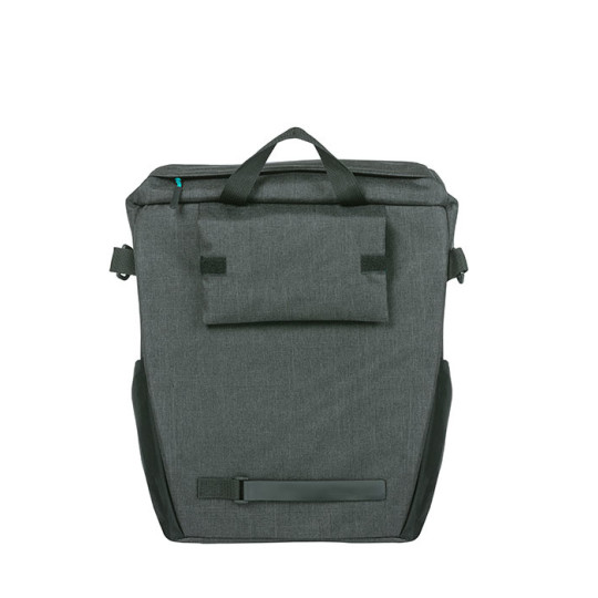 BASIL DISCOVERY 365D TORBA L SINGLE BAG, 20L, black melee