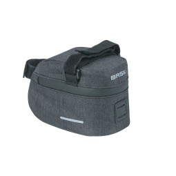 BASIL DISCOVERY 365D TORBA SADDLE BAG M, 1L, black melee