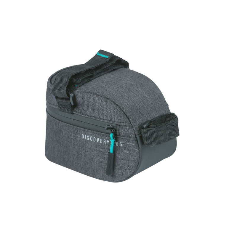BASIL DISCOVERY 365D TORBA SADDLE BAG M, 1L, black melee