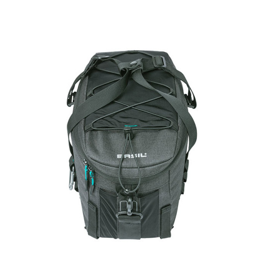 BASIL DISCOVERY 365D TORBA TRUNKBAG, 9L, black melee MIK.com