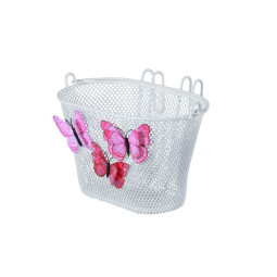BASIL KOSZ JUNIOR PRZEDNI JASMIN BUTTERFLY, 12"-20" ,white