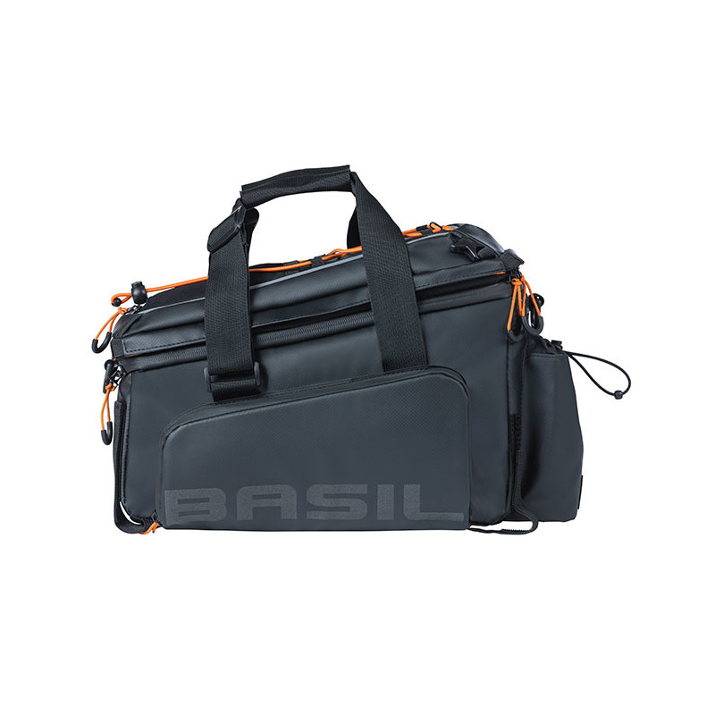 BASIL MILES TARPAULIN TORBA TRUNKBAG XL Pro, 9-36L, black orange MIK.com