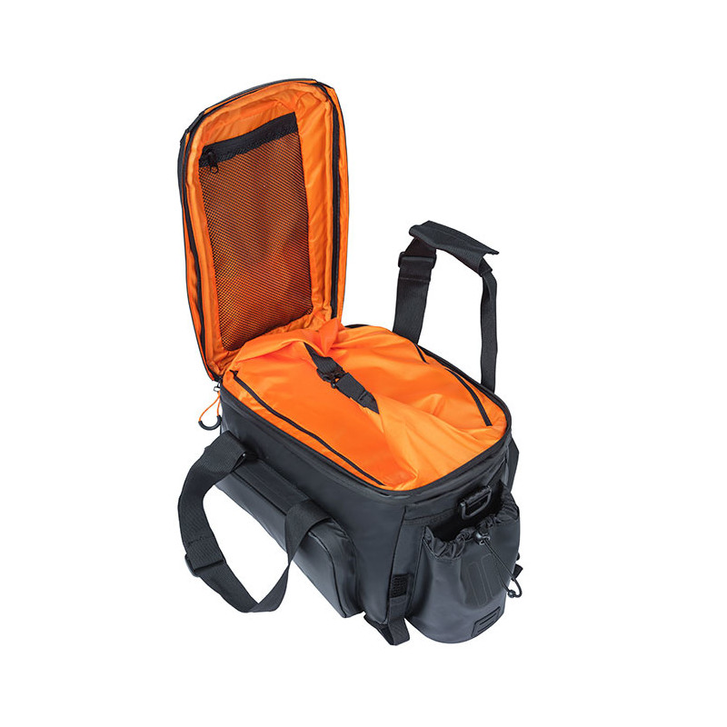 BASIL MILES TARPAULIN TORBA TRUNKBAG XL Pro, 9-36L, black orange MIK.com