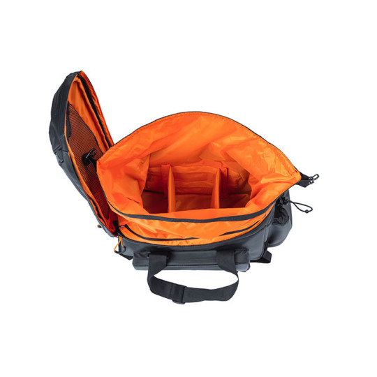 BASIL MILES TARPAULIN TORBA TRUNKBAG XL Pro, 9-36L, black orange MIK.com