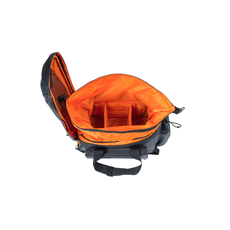 BASIL MILES TARPAULIN TORBA TRUNKBAG XL Pro, 9-36L, black orange MIK.com