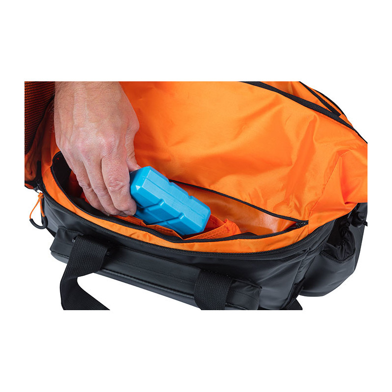BASIL MILES TARPAULIN TORBA TRUNKBAG XL Pro, 9-36L, black orange MIK.com