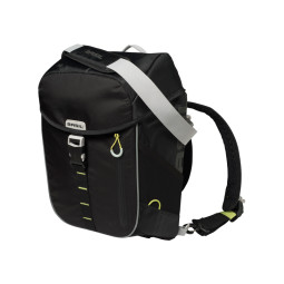 BASIL MILES TORBA DAYPACK, 17L, black lime