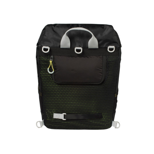 BASIL MILES TORBA DAYPACK, 17L, black lime