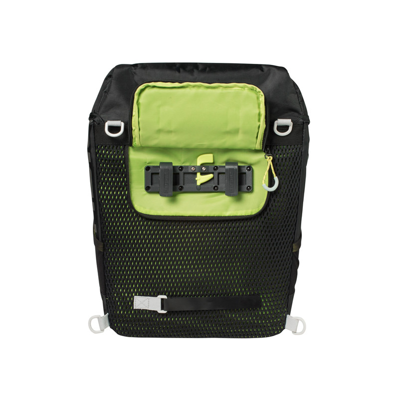 BASIL MILES TORBA DAYPACK, 17L, black lime