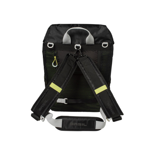 BASIL MILES TORBA DAYPACK, 17L, black lime