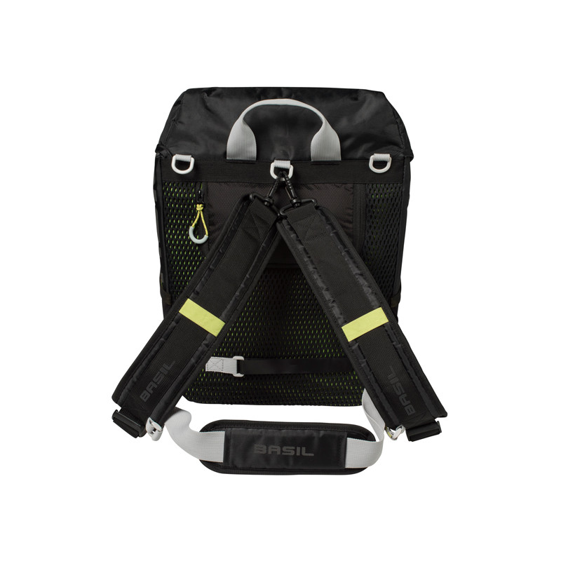 BASIL MILES TORBA DAYPACK, 17L, black lime