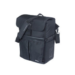 BASIL MOVE TORBA SINGLE BAG, MIK HOOKS, 15L, black