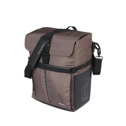 BASIL MOVE TORBA SINGLE BAG, MIK HOOKS, 15L, brown