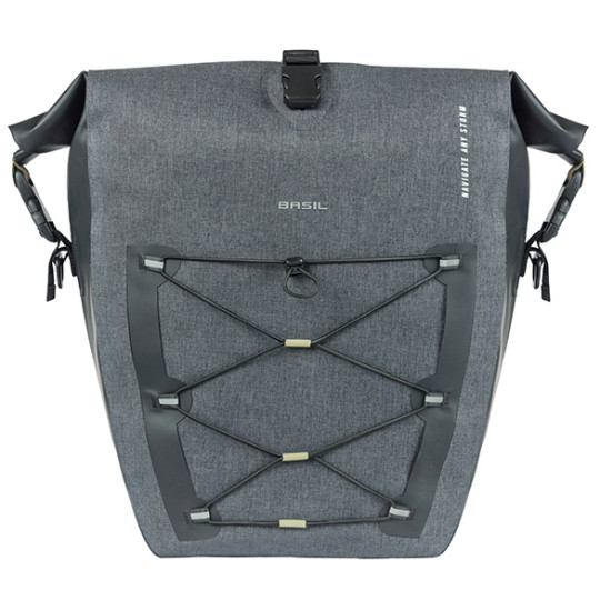 BASIL NAVIGATOR STORM TORBA L SINGLE BAG MIK HOOKS, 25-31L, black new 2026