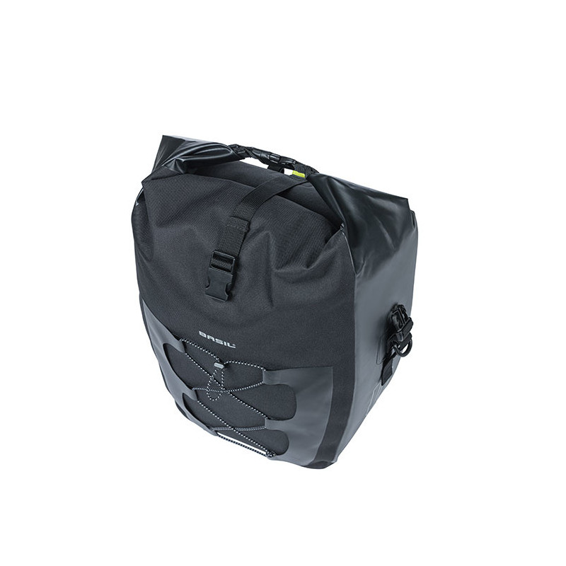 BASIL NAVIGATOR WATERPROOF TORBA SINGLE BAG, 25-31L, black