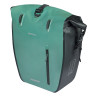 BASIL RIVO TORBA L SINGLE BAG TARAPAULIN, MIK HOOKS, 25-31L, silvergreen/black new 2026