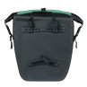 BASIL RIVO TORBA L SINGLE BAG TARAPAULIN, MIK HOOKS, 25-31L, silvergreen/black new 2026