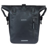 BASIL RIVO TORBA M SINGLE BAG TARAPAULIN, MIK HOOKS, 12-15L, black new 2026
