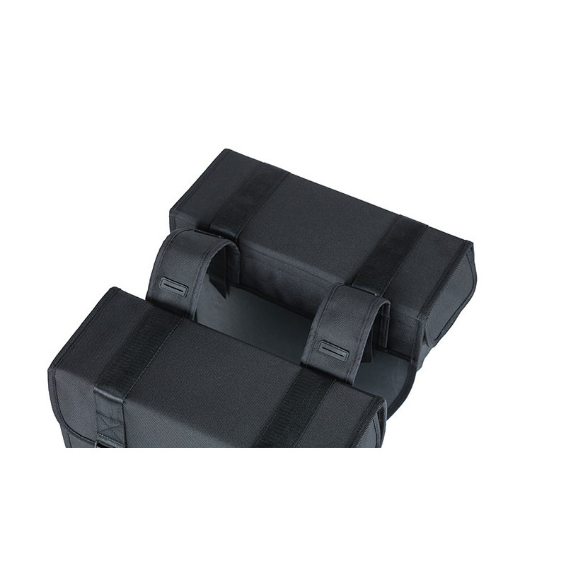 BASIL TORBA TOUR DOUBLE BAG , 28L, black