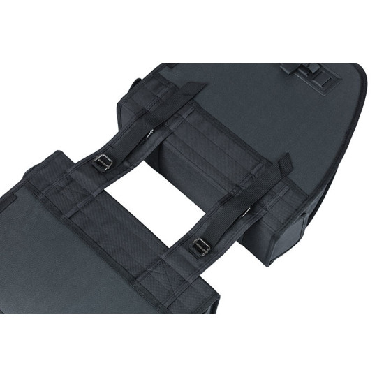 BASIL TORBA TOUR DOUBLE BAG , 28L, black