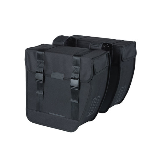BASIL TORBA TOUR XL DOUBLE BAG, 35L, black