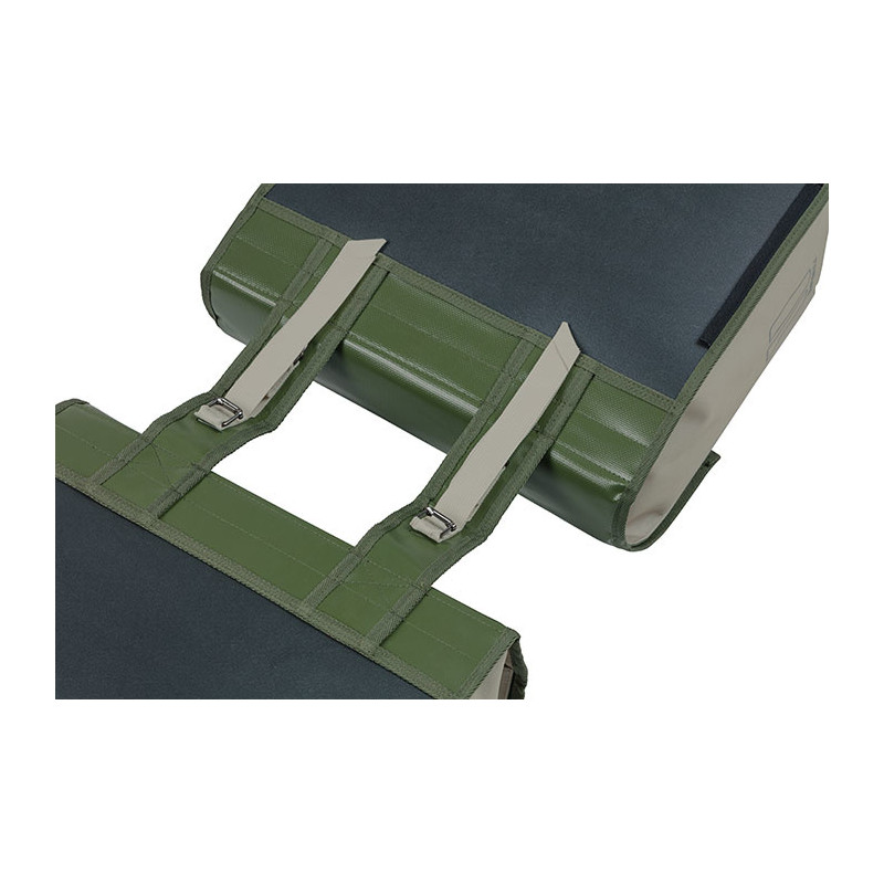 BASIL URBAN LOAD TORBA DOUBLE BAG, green/sand MIK.com