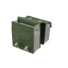 BASIL URBAN LOAD TORBA DOUBLE BAG, green/sand MIK.com
