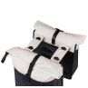 BASIL VIVE TORBA DOUBLE PANNIER BAG MIK, 28-35, off-white/black new 2026
