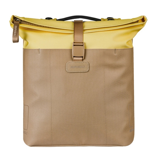 BASIL VIVE TORBA DOUBLE PANNIER BAG MIK, 28-35, sand/yellow new 2026