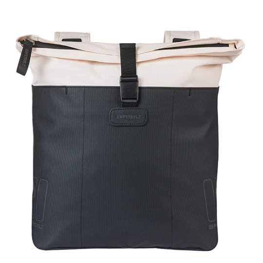 BASIL VIVE TORBA DOUBLE PANNIER BAG, 28-35, off-white/black new 2026