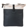 BASIL VIVE TORBA DOUBLE PANNIER BAG, 28-35, off-white/black new 2026