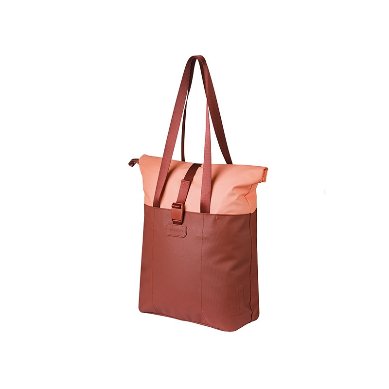BASIL VIVE TORBA SHOPPER, MIK HOOKS, 15-20L, burgundy/pink new 2026