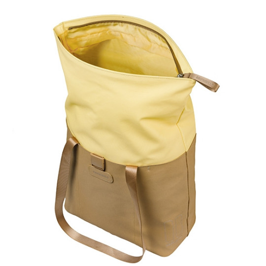 BASIL VIVE TORBA SHOPPER, MIK HOOKS, 15-20L, sand/yellow new 2026