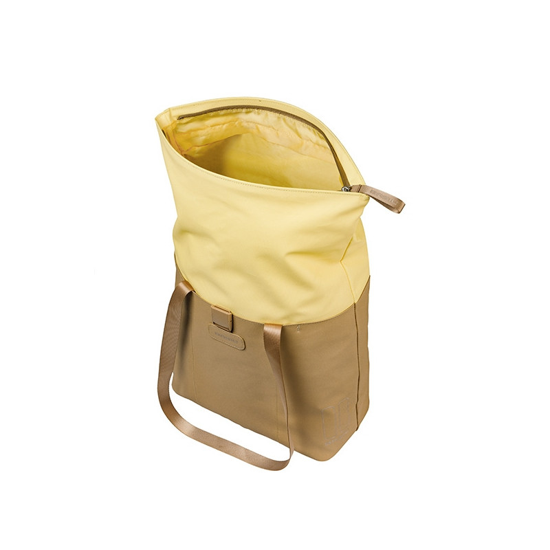 BASIL VIVE TORBA SHOPPER, MIK HOOKS, 15-20L, sand/yellow new 2026