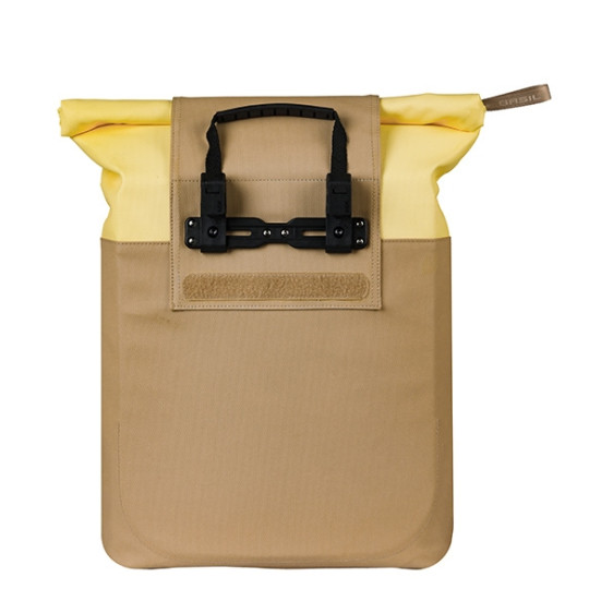 BASIL VIVE TORBA SHOPPER, MIK HOOKS, 15-20L, sand/yellow new 2026