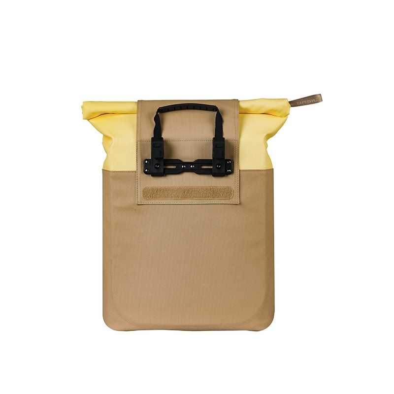 BASIL VIVE TORBA SHOPPER, MIK HOOKS, 15-20L, sand/yellow new 2026