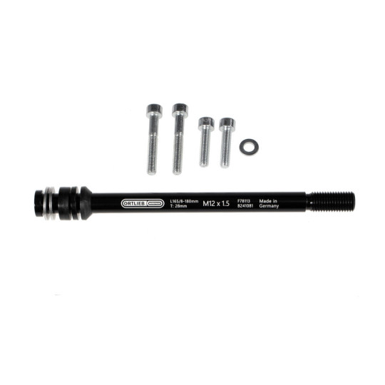 ORTLIEB BAGAŻNIK OŚ THRU AXLE 12x1.5 180mm M6