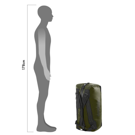 ORTLIEB EKSPED. TORBA DUFFLE OLIVE-BLACK 60L